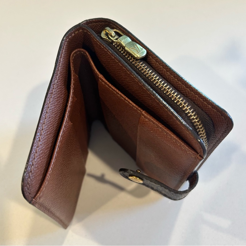 Louis Vuitton bifold compact Monogram wallet 2001 - Picture 5 of 8